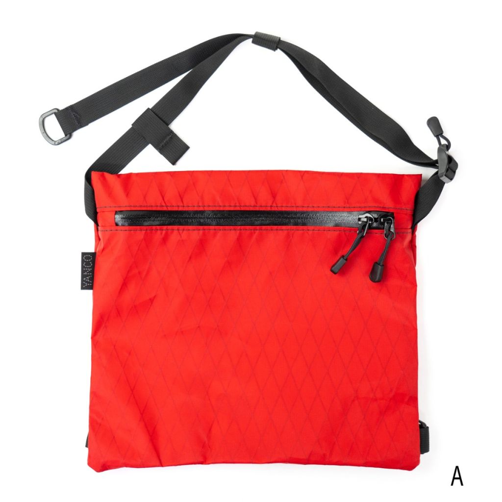 *YANCO* zip musette (red/A)