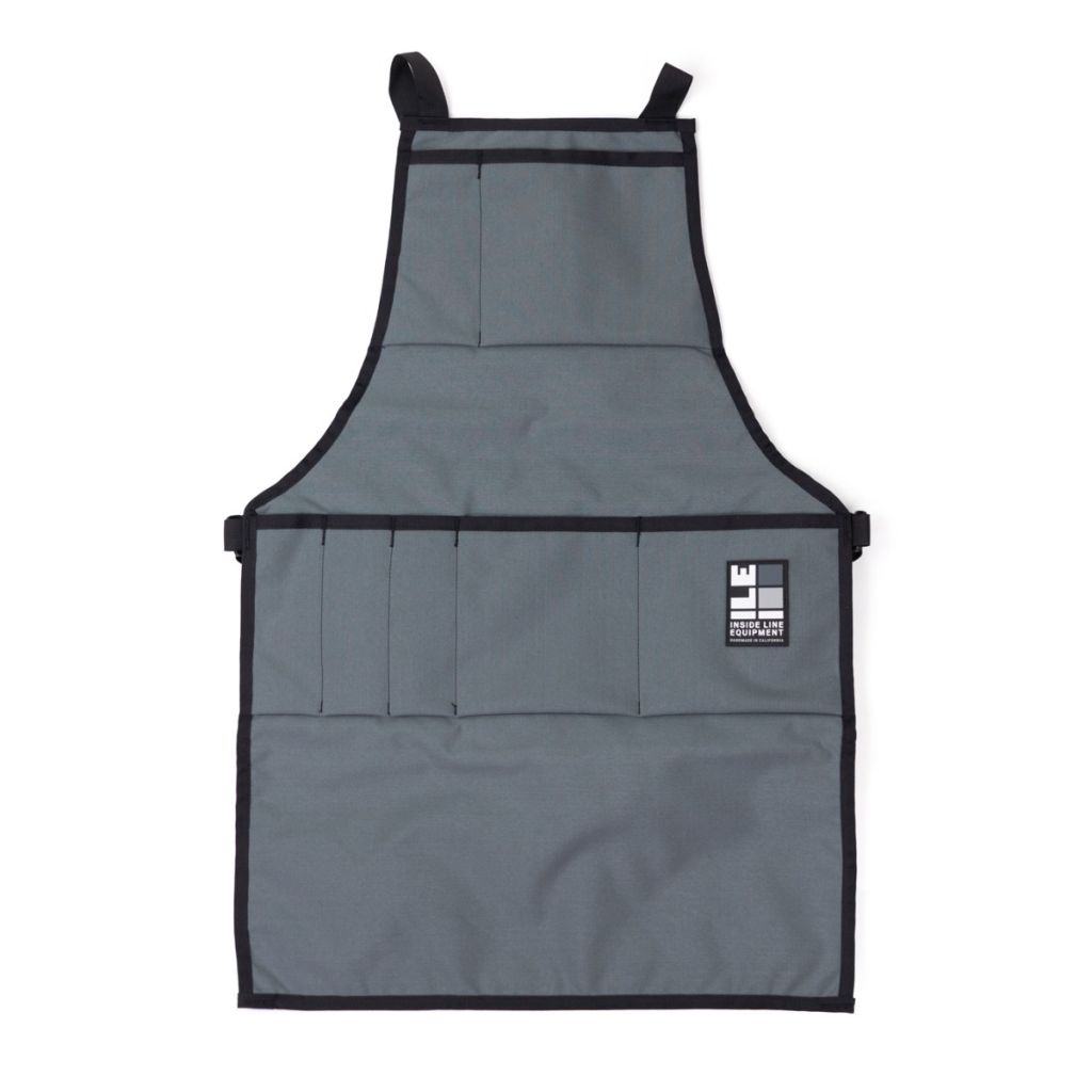 ILE* x-back work apron (cordura grey) - BLUE LUG ONLINE STORE