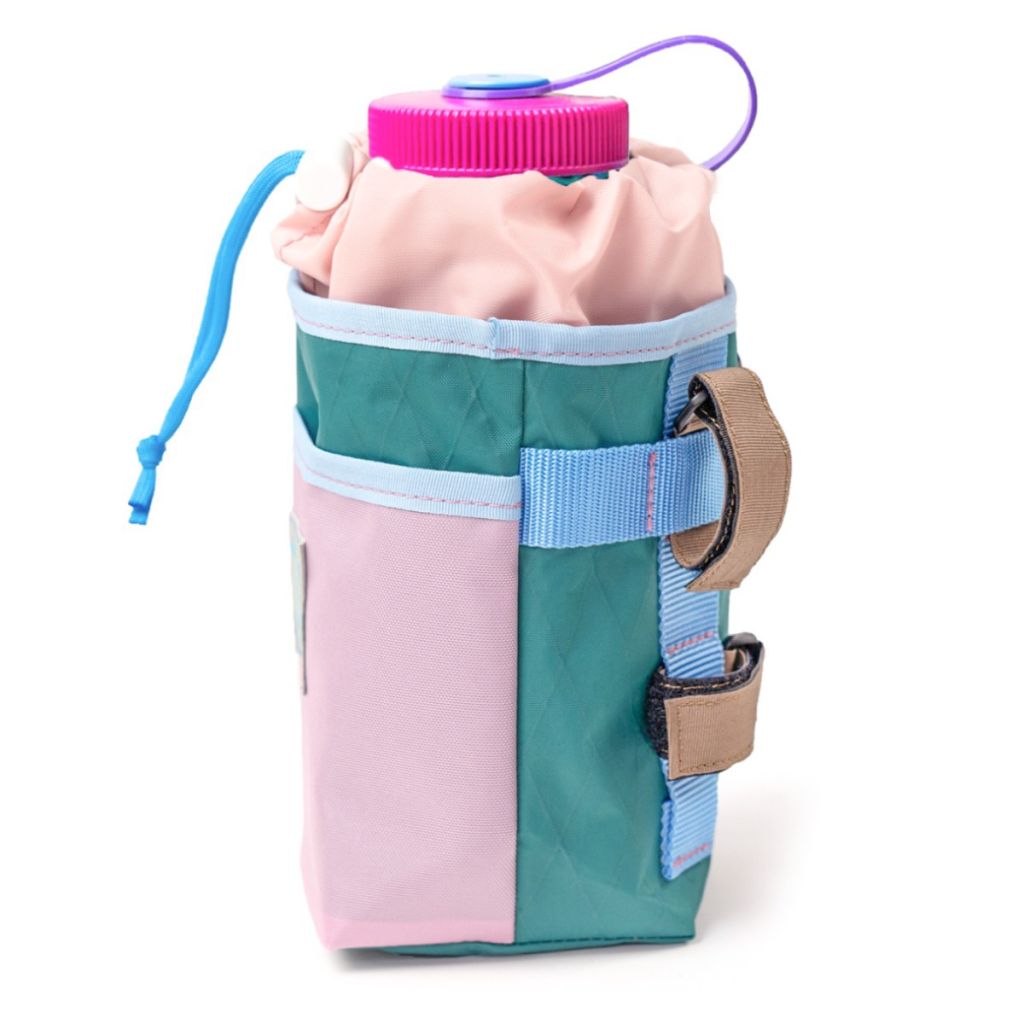 *BLUE LUG* stem pouch (x-pac green/pink)