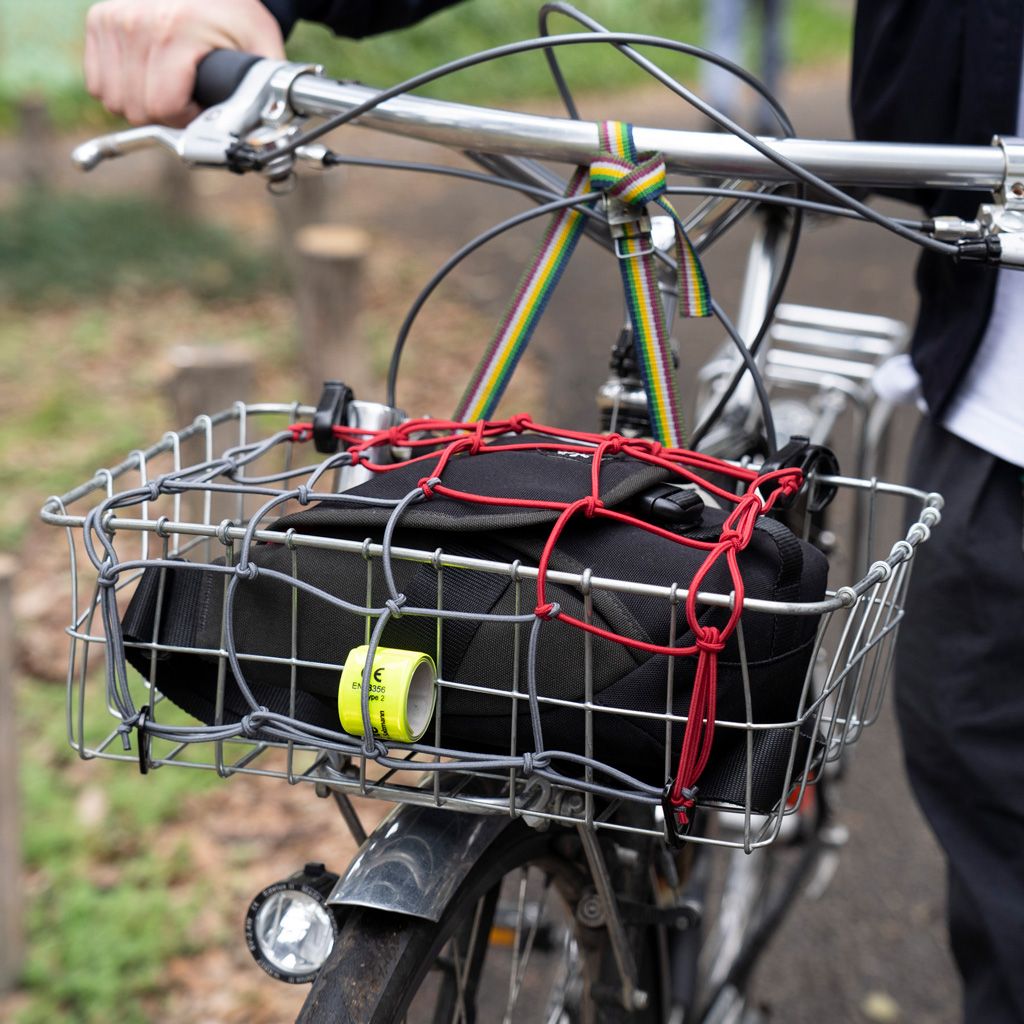 BLUE LUG* cargo net (gray/burgundy) - BLUE LUG ONLINE STORE