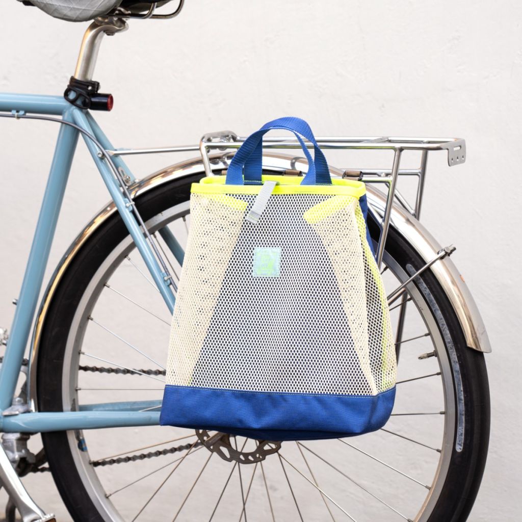 *BLUE LUG* 3way pannier (mesh ivory)