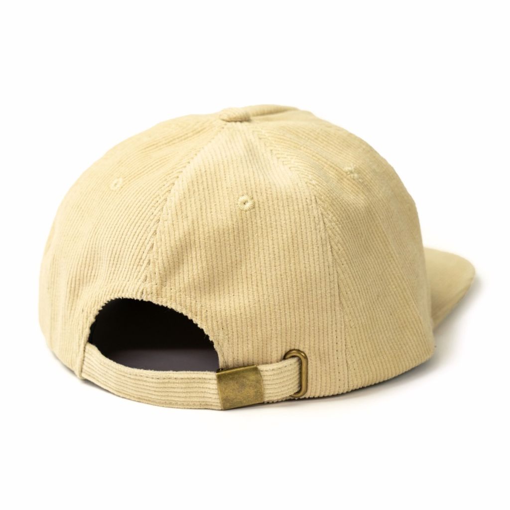 *CRUST BIKES* casa verde bullshit snap back cap (sand)