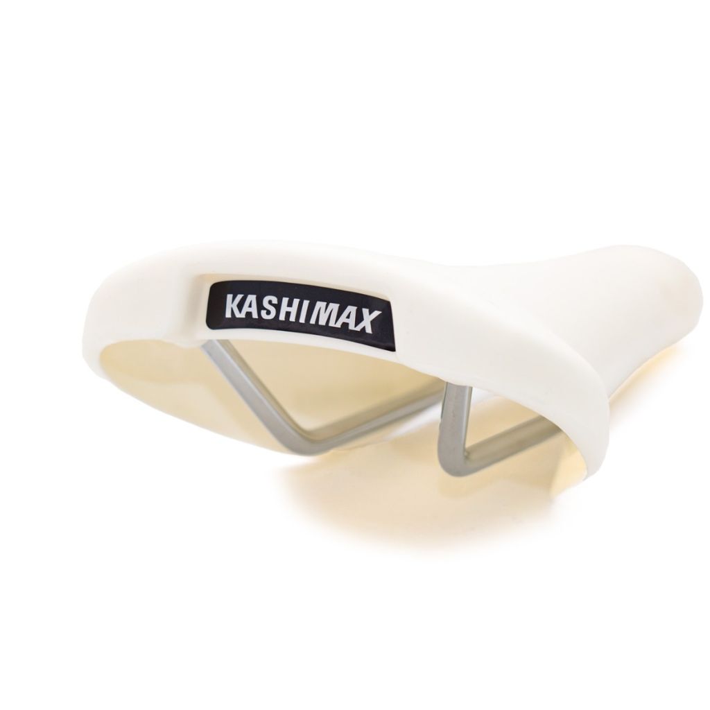 *KASHIMAX* MRS-2H bmx saddle (white)