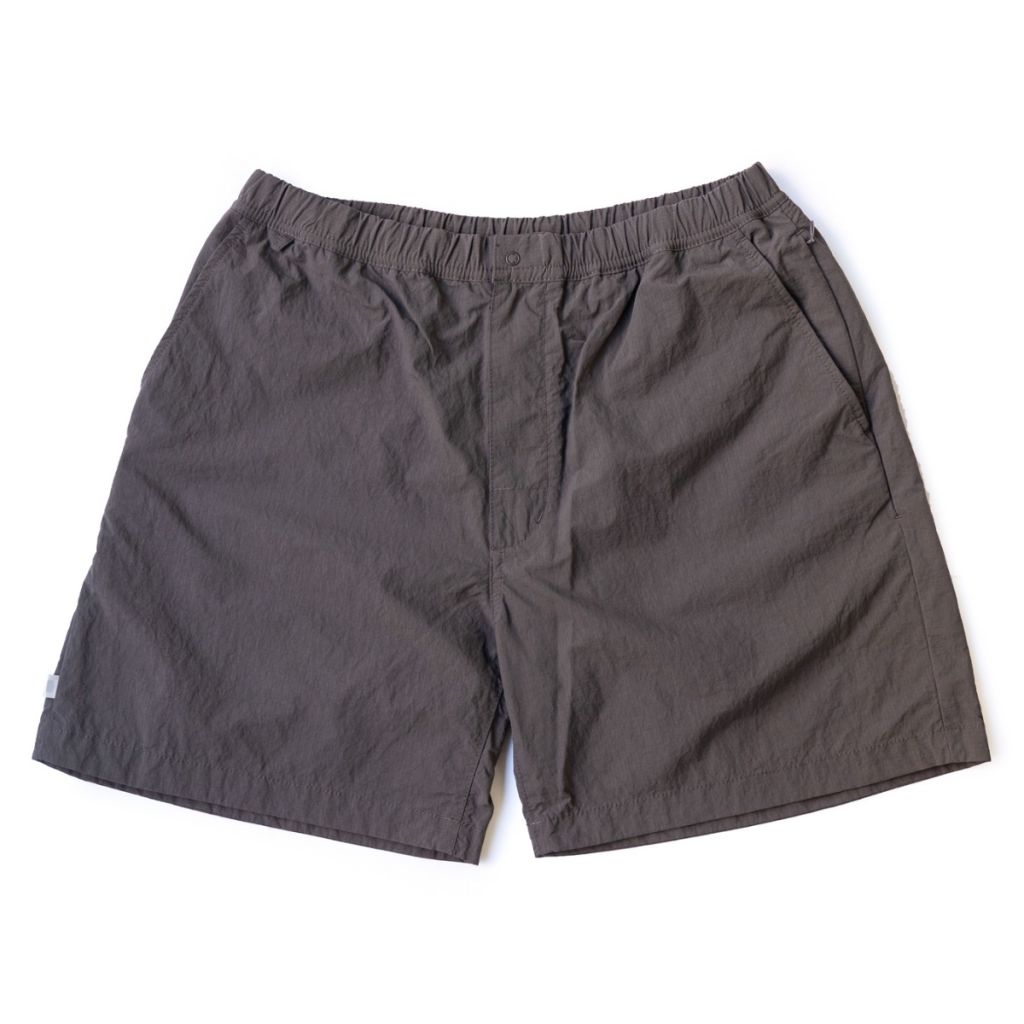 *PILGRIM* packable shorts (charcoal grey)