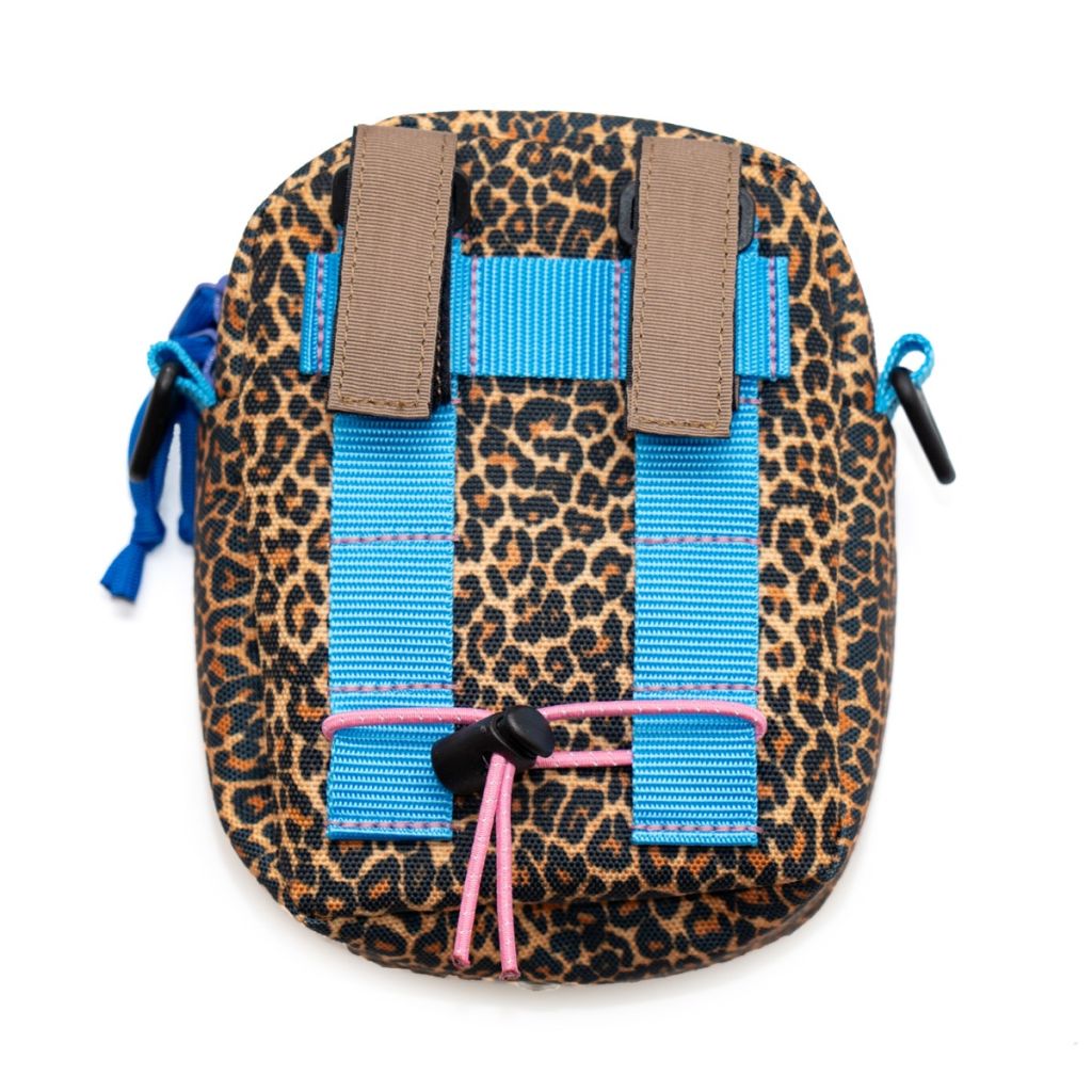 *BLUE LUG* bike pocket (leopard)