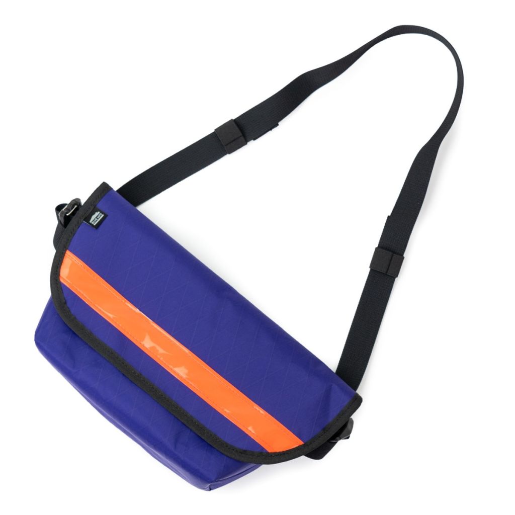 *BLUE LUG* hip messenger (x-pac purple/orange reflector)