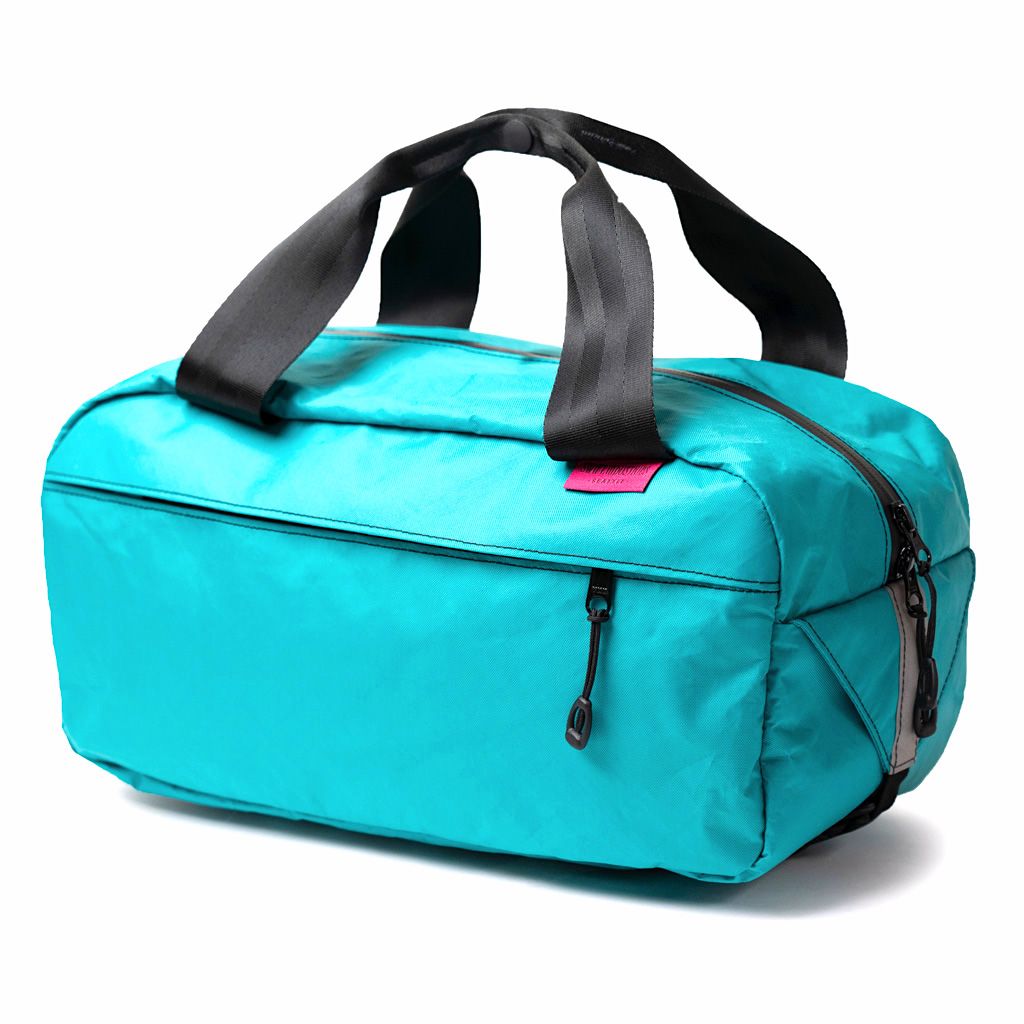 SWIFT INDUSTRIES* sugarloaf basket bag (ecopak/teal) - BLUE