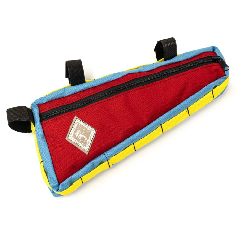 *ATMOSPHERE MOUNTAIN WORKS* frame bag (small/red)