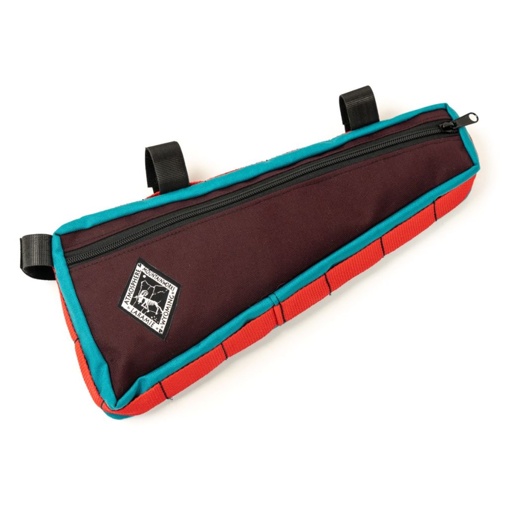 *ATMOSPHERE MOUNTAIN WORKS* frame bag (small/burgundy)