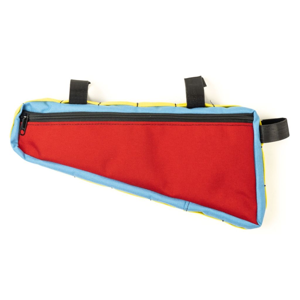 *ATMOSPHERE MOUNTAIN WORKS* frame bag (small/red)