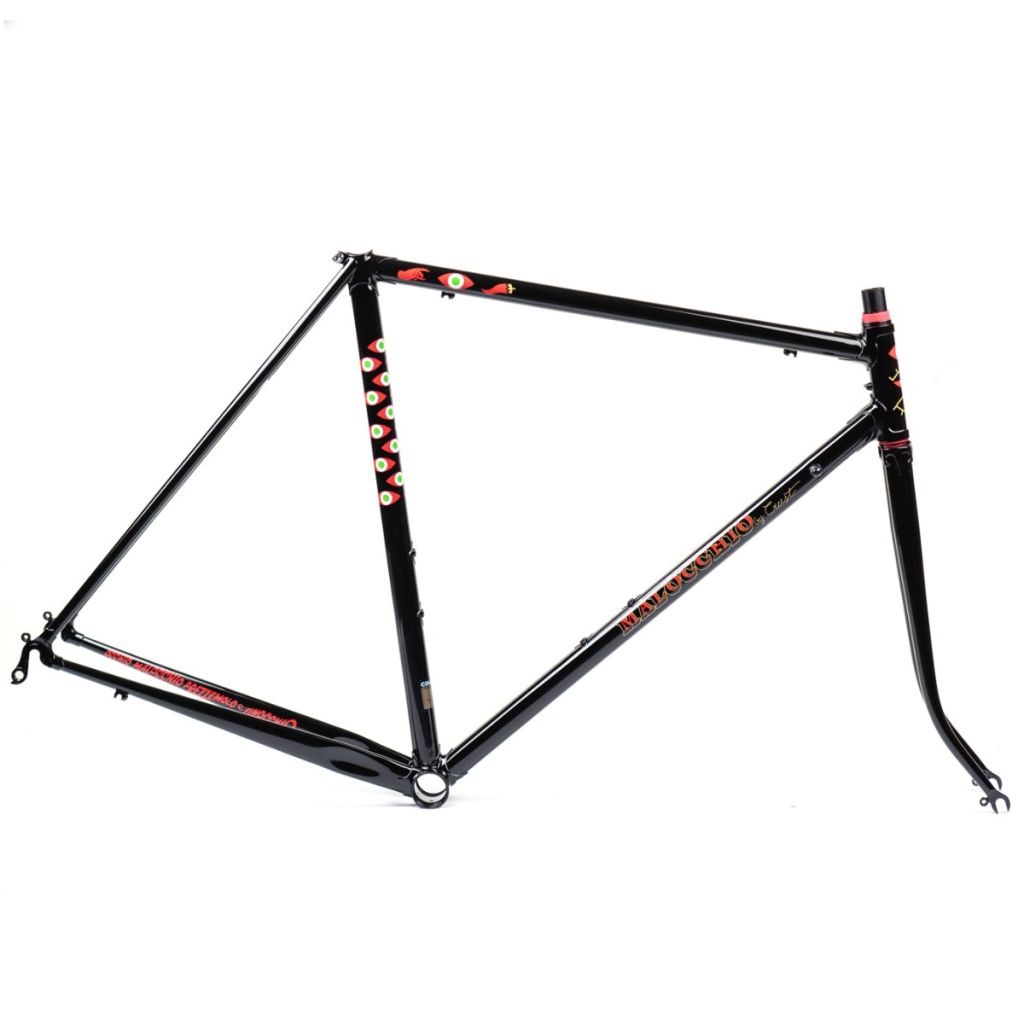 CRUST BIKES* malocchio frame (black） - BLUE LUG ONLINE STORE