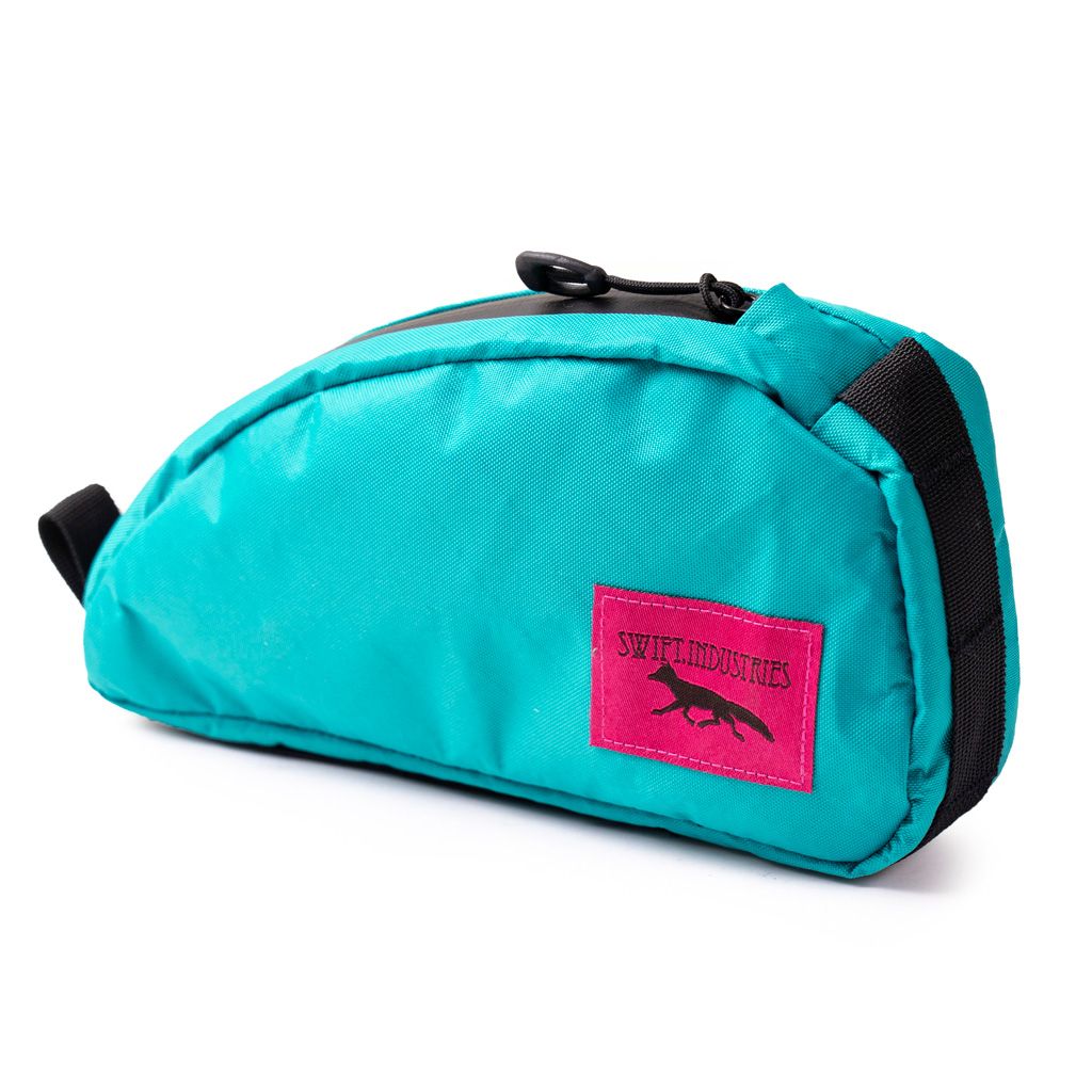 SWIFT INDUSTRIES* moxie top tube bag (ecopak/teal) - BLUE LUG