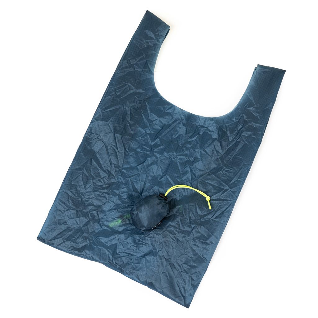 *FAIRWEATHER* packable nano tote (slate blue) - BLUE LUG 