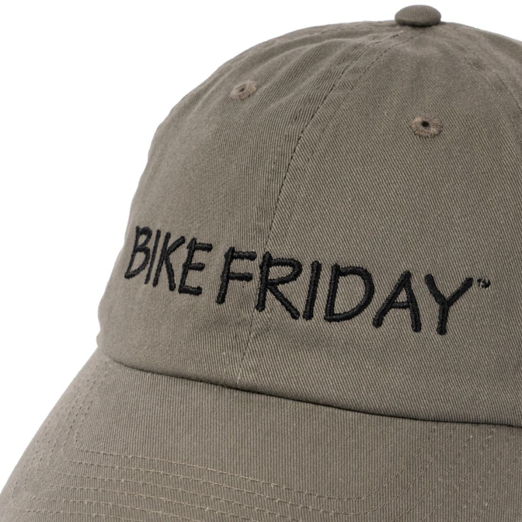 BIKE FRIDAY* logo cap (olive) - BLUE LUG ONLINE STORE