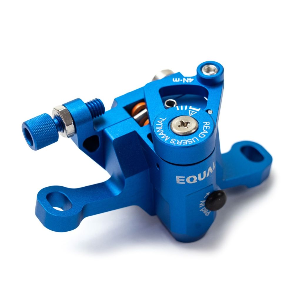 *BL SELECT* growtac equal post mount disc brake (blue)