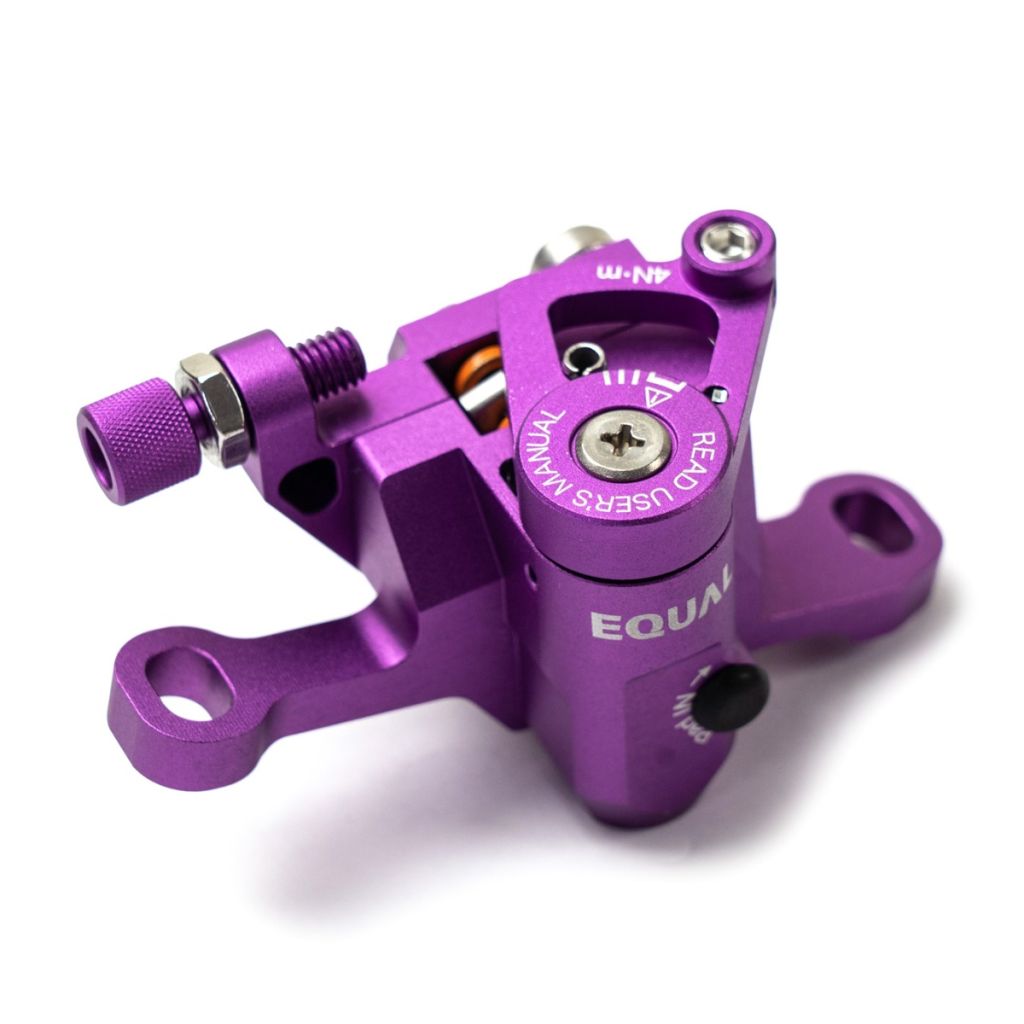 *BL SELECT* growtac equal post mount disc brake (purple)