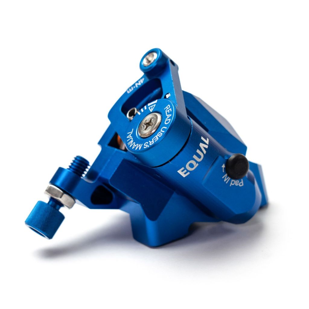 BL SELECT* growtac equal flat mount disc brake (blue) - BLUE LUG 