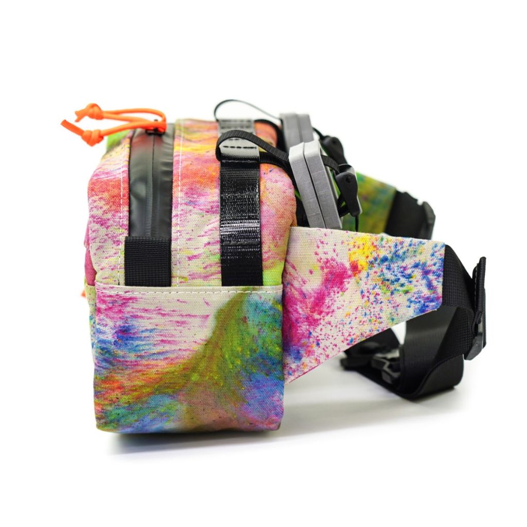 *REALM* dual duty hip/handlebar bag XL (ice dyed)