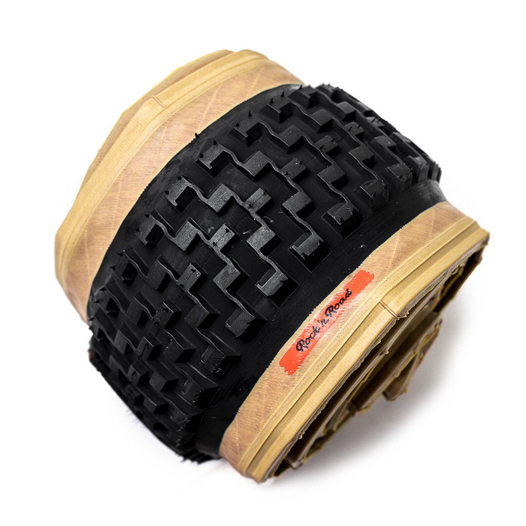 *BRUCE GORDON* rock n' road 700×43c tire (black/skin)