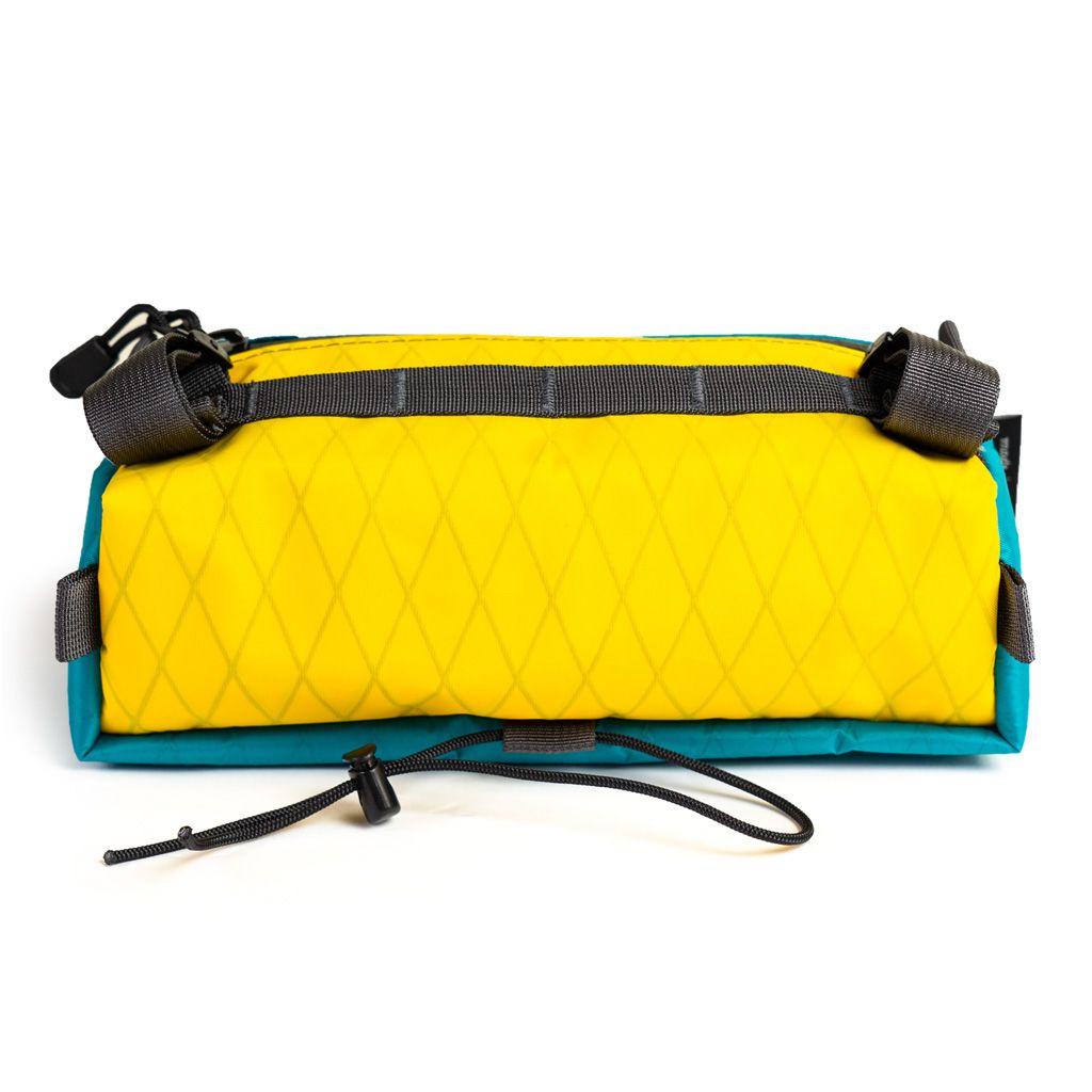 *YANCO* bar bag (teal/yellow/M)