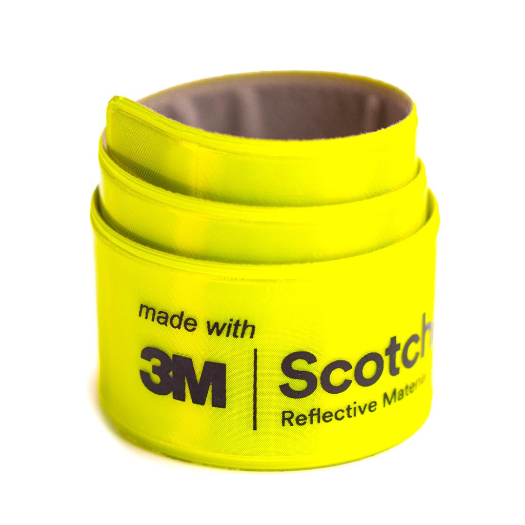 BL SELECT* 3M reflector ankle band (yellow/black logo) BLUE LUG ONLINE  STORE