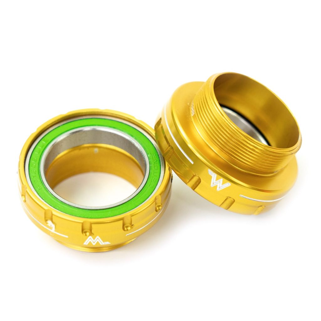 *WHITE INDUSTRIES* BSA bottom brackets (gold)