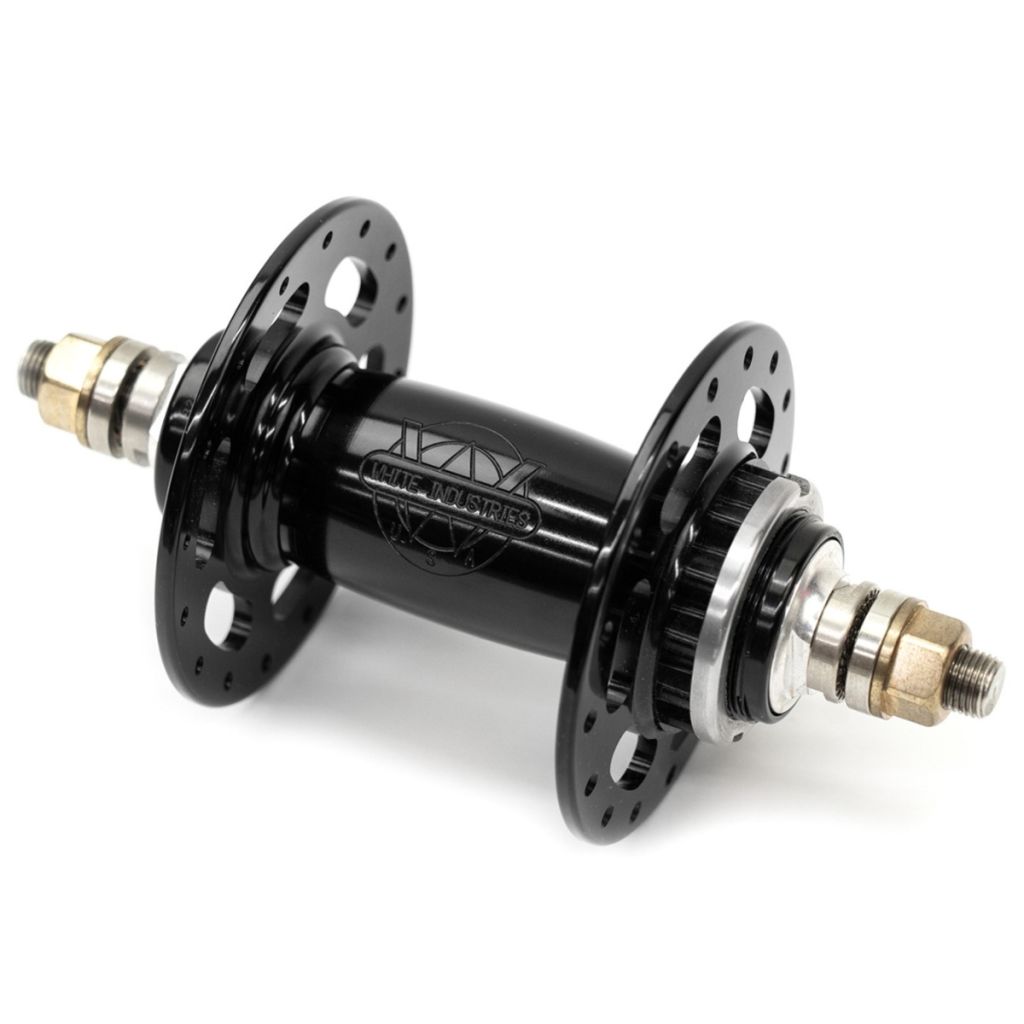 *WHITE INDUSTRIES* track hub rear (black)