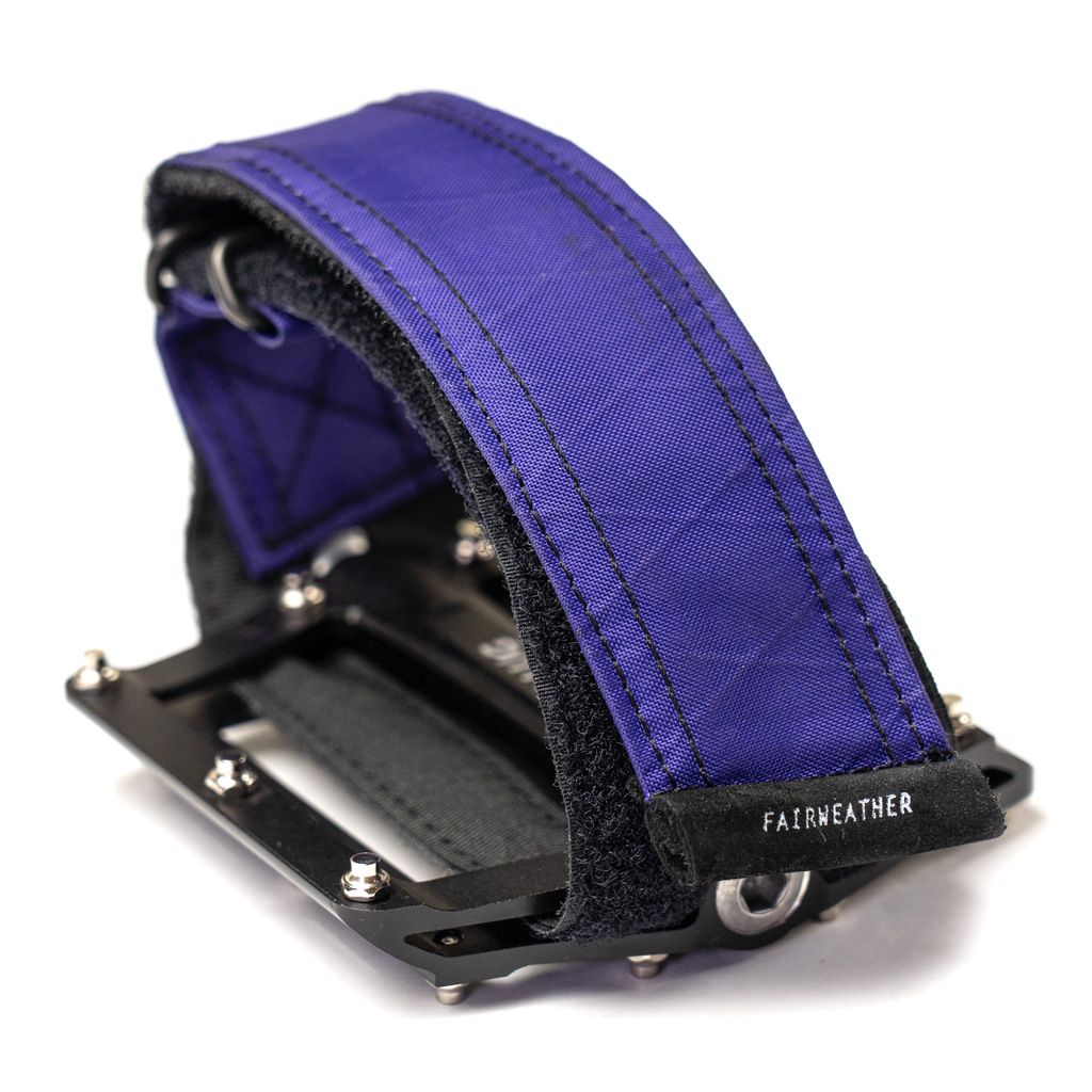 FAIRWEATHER* pedal strap (x-pac purple) - BLUE LUG ONLINE STORE