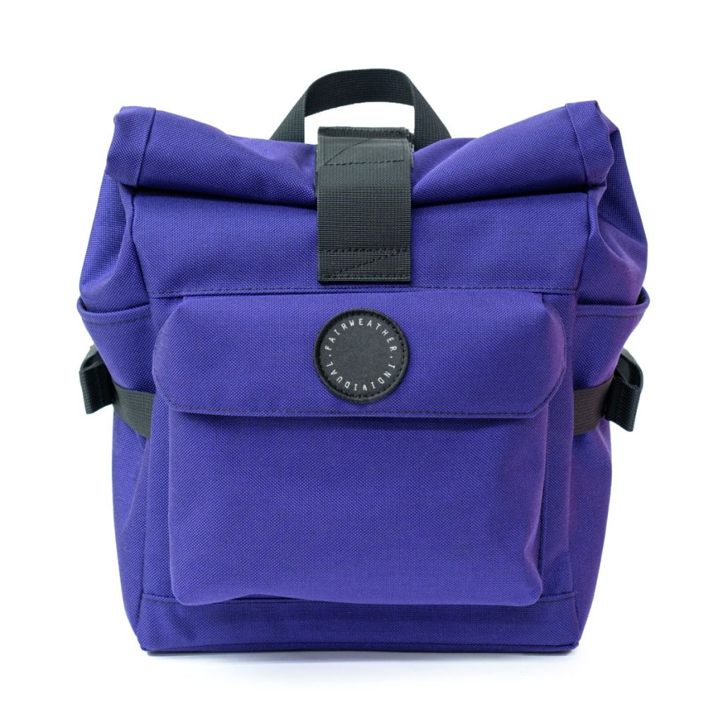 *FAIRWEATHER* multi bike bag (purple) - BLUE LUG ONLINE 