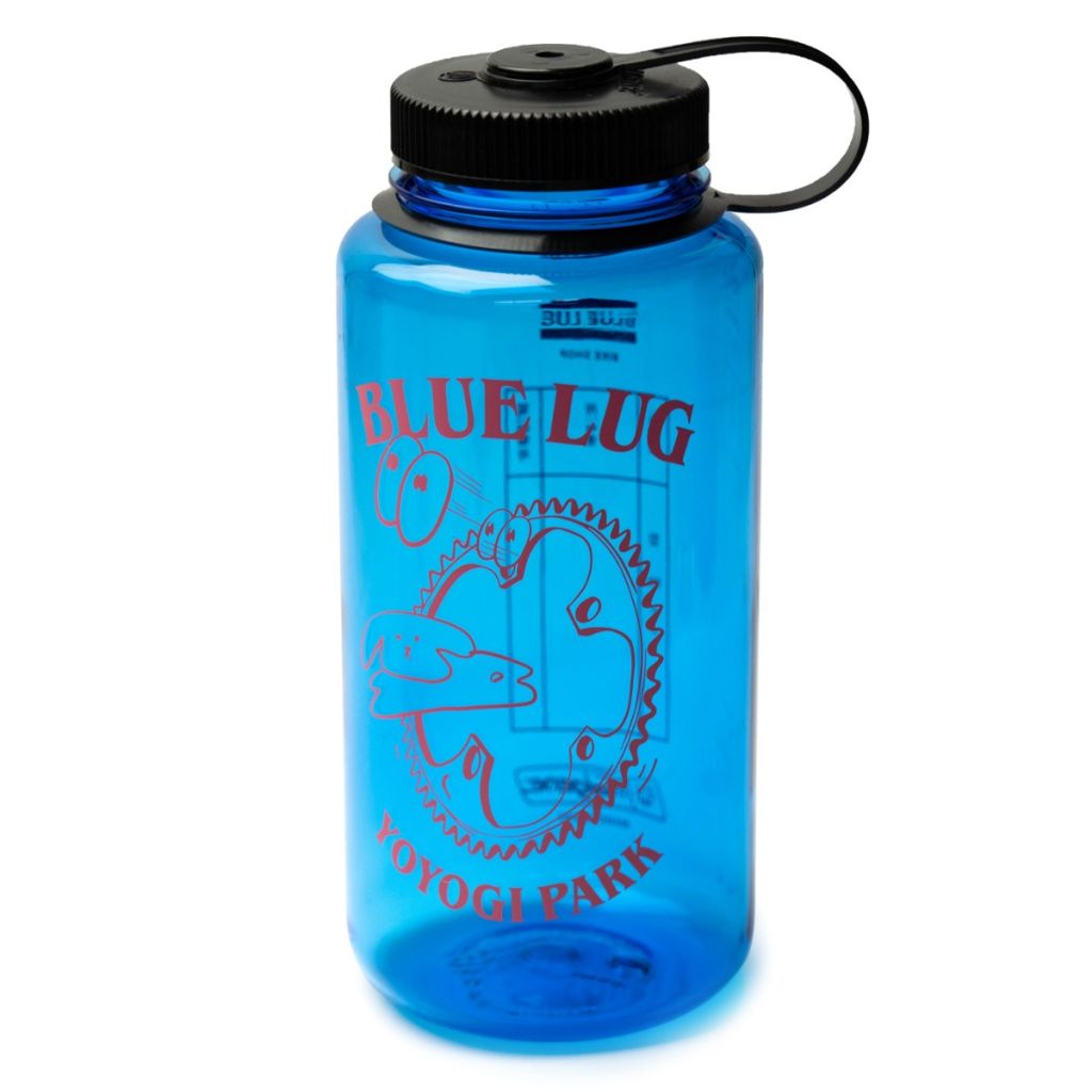 BLUE LUG* yoyogi park nalgene bottle (clear blue) - BLUE LUG