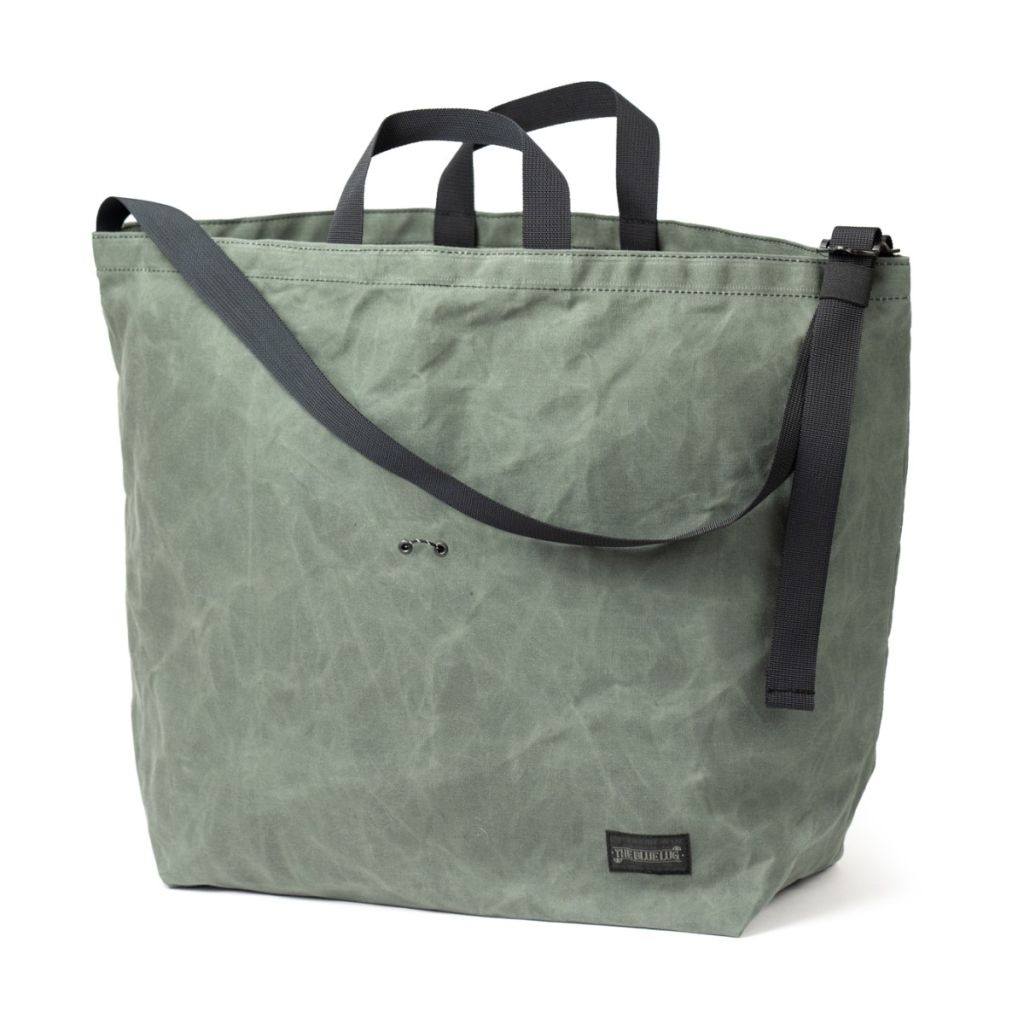 *BLUE LUG* 137 tote bag (wax olive)