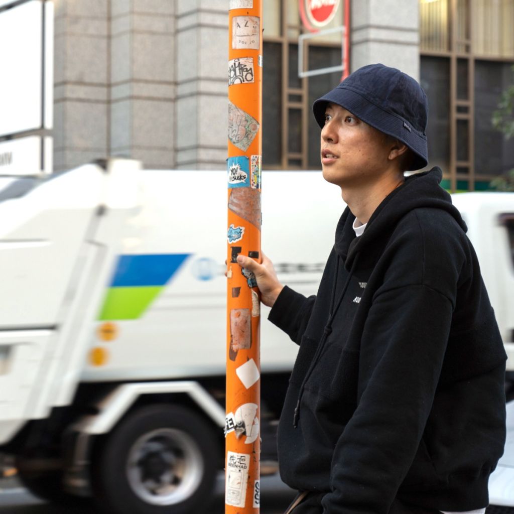 *BLUE LUG* cycle work hat (cotton/black)