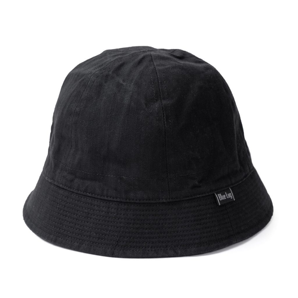 *BLUE LUG* cycle work hat (cotton/black)