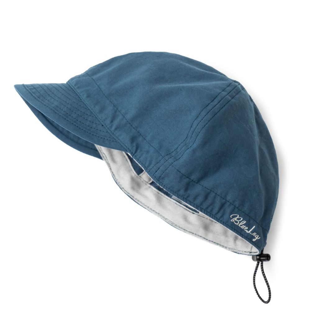 *BLUE LUG* cycle work cap (nylon/slate blue) - BLUE LUG ONLINE