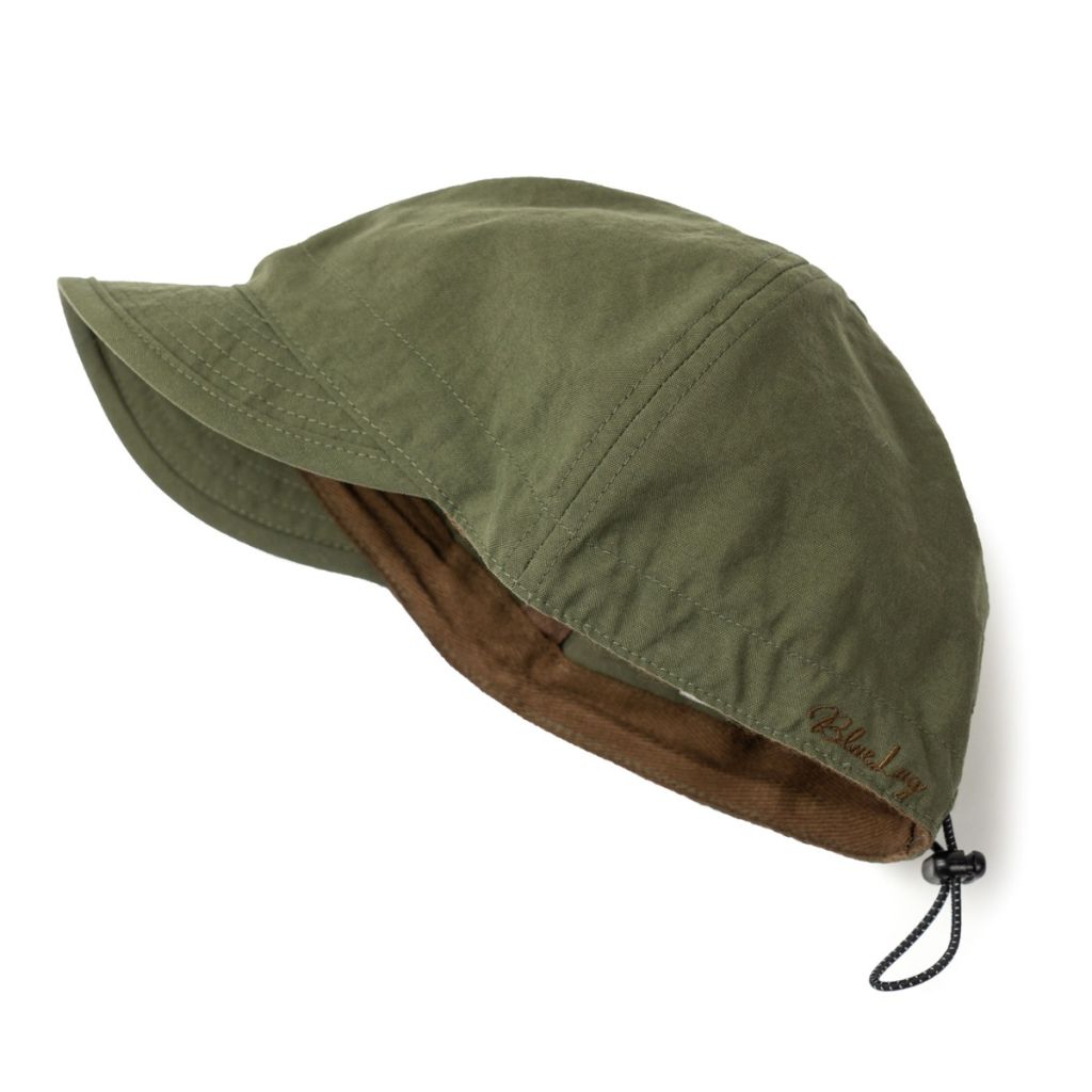 *BLUE LUG* cycle work cap (nylon/olive)