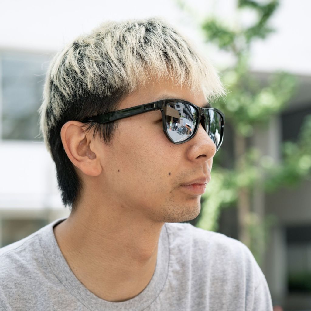 AARN* lawnmower sunglasses (black) - BLUE LUG ONLINE STORE