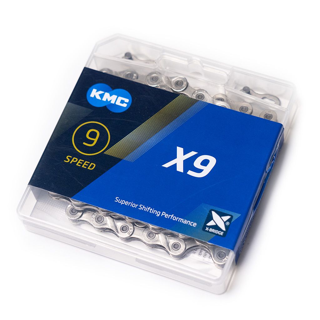 KMC* X9 chain (silver) - BLUE LUG ONLINE STORE