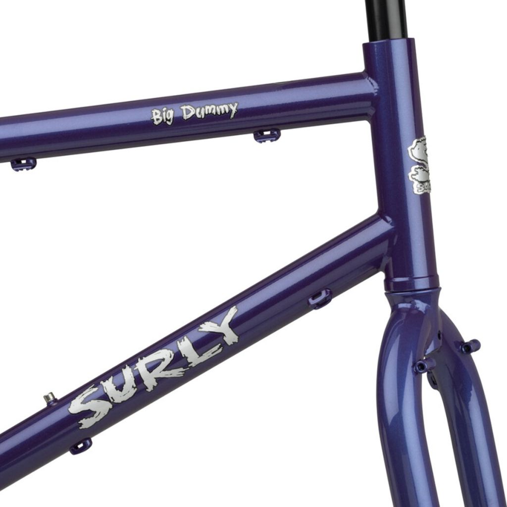 SURLY* big dummy cargo frame (bruised ego purple) - BLUE LUG ONLINE STORE