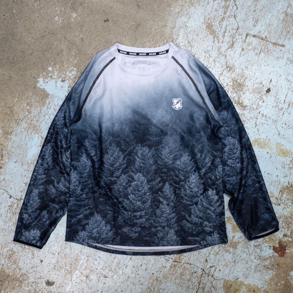 *MASH* forest long sleeve jersey