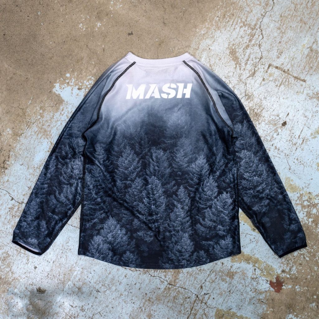 *MASH* forest long sleeve jersey