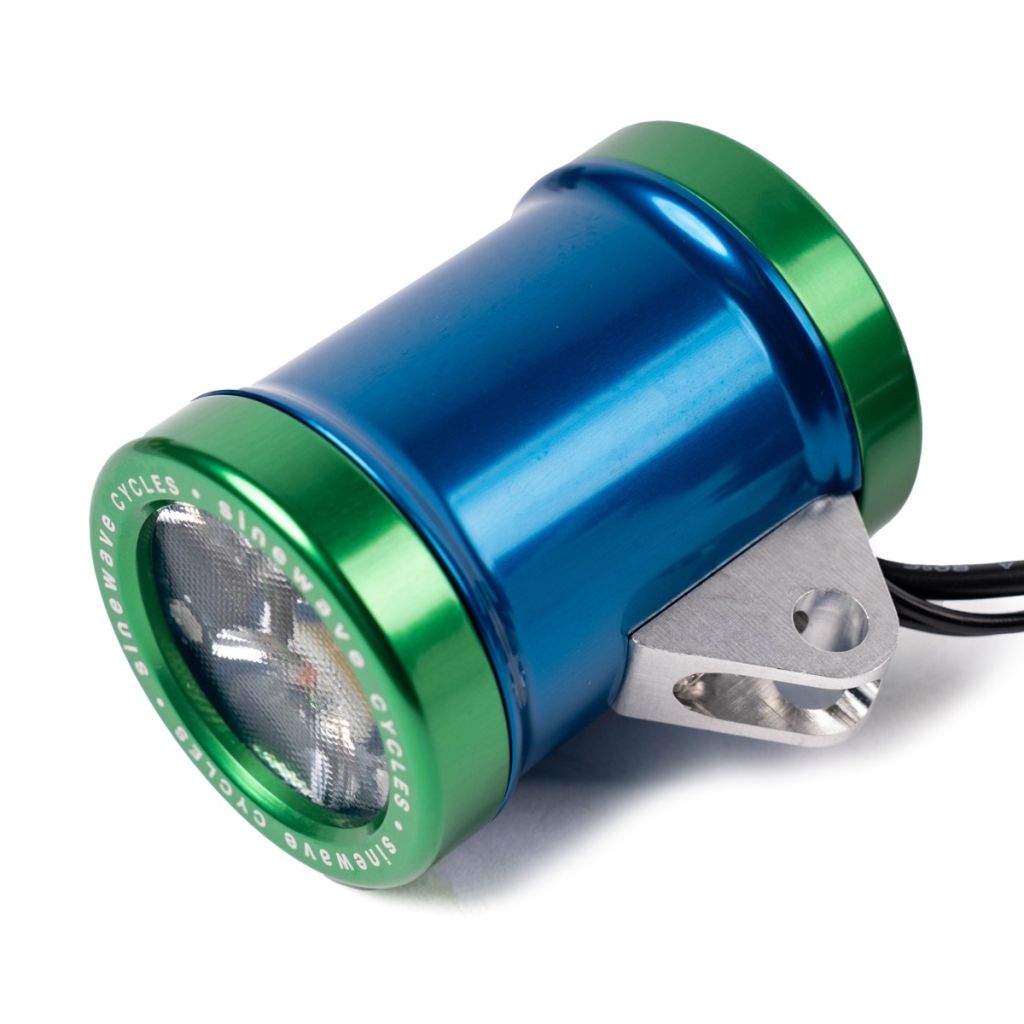 *SINEWAVE* cycle beacon (green/blue) - BLUE LUG ONLINE STORE