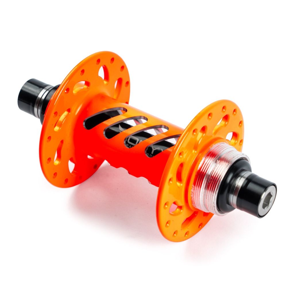 *ONYX RACING PRODUCTS* Helix track hub rear (hi-vis orange)