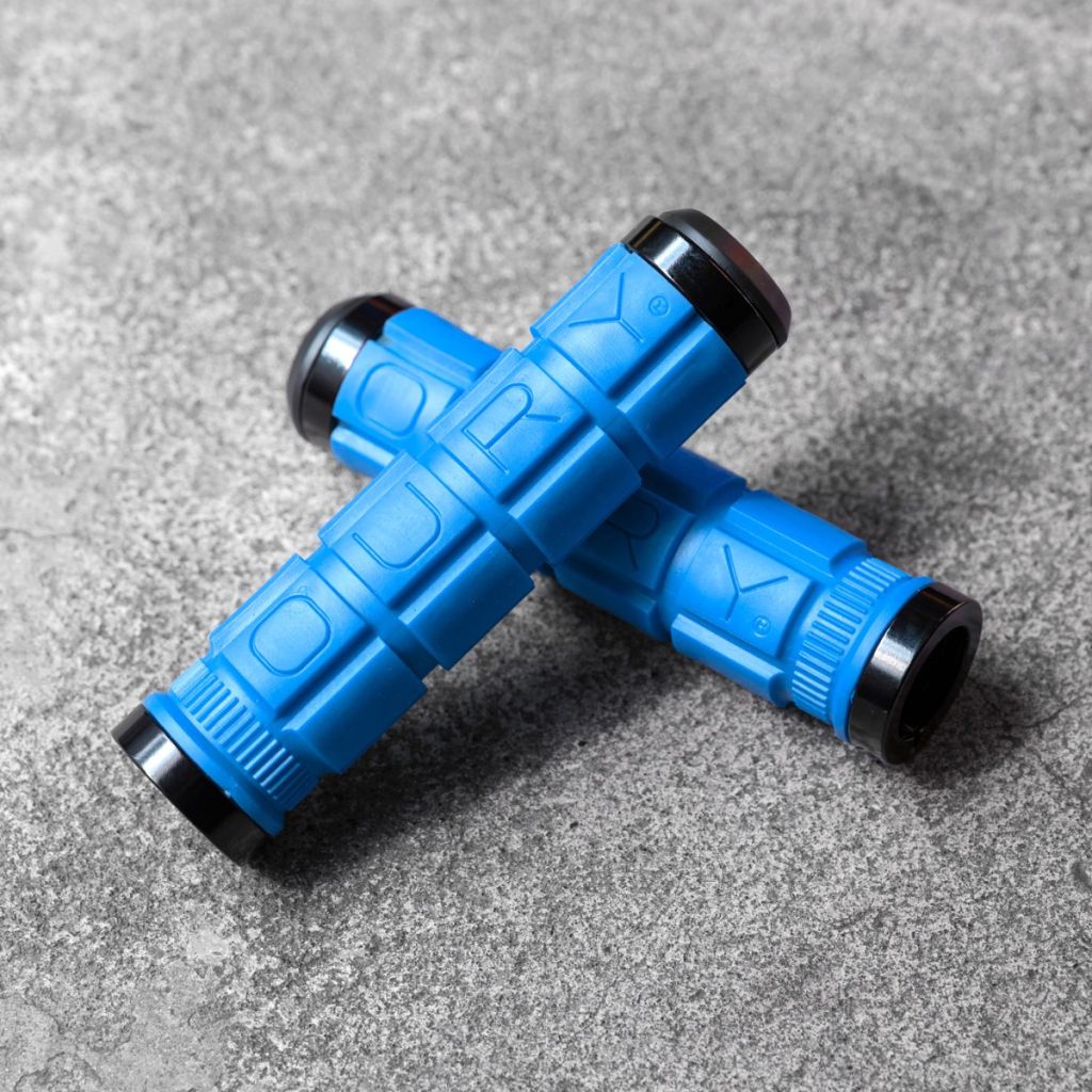 OURY* lock-on grip (blue) - BLUE LUG ONLINE STORE