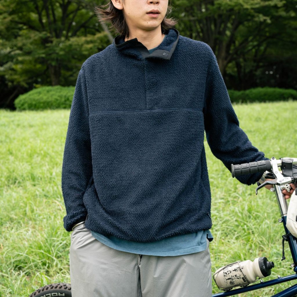 *PILGRIM×BLUE LUG* alpha pullover (navy)