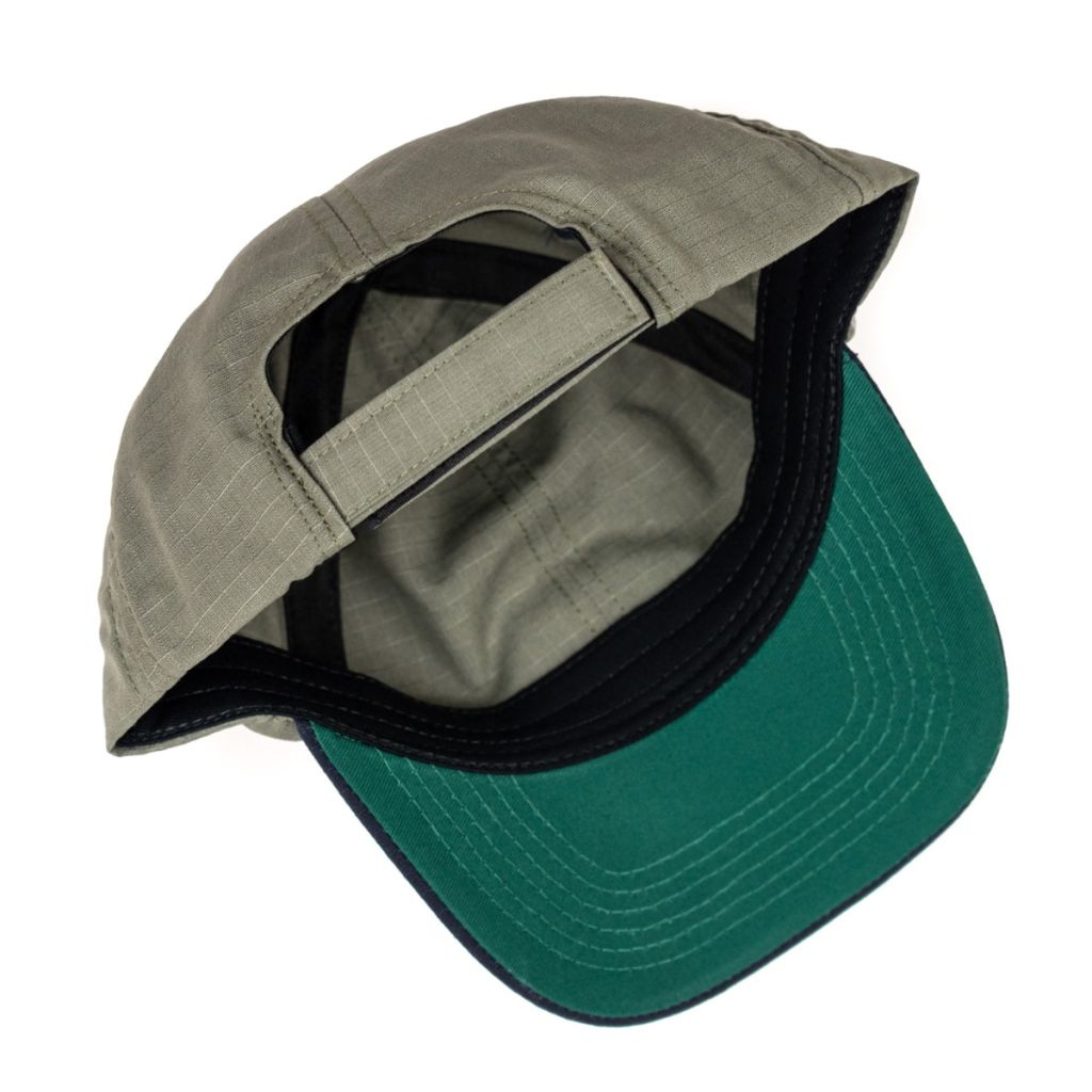 *RIVENDELL* bicycle fan club ball cap (foliage green/navy)