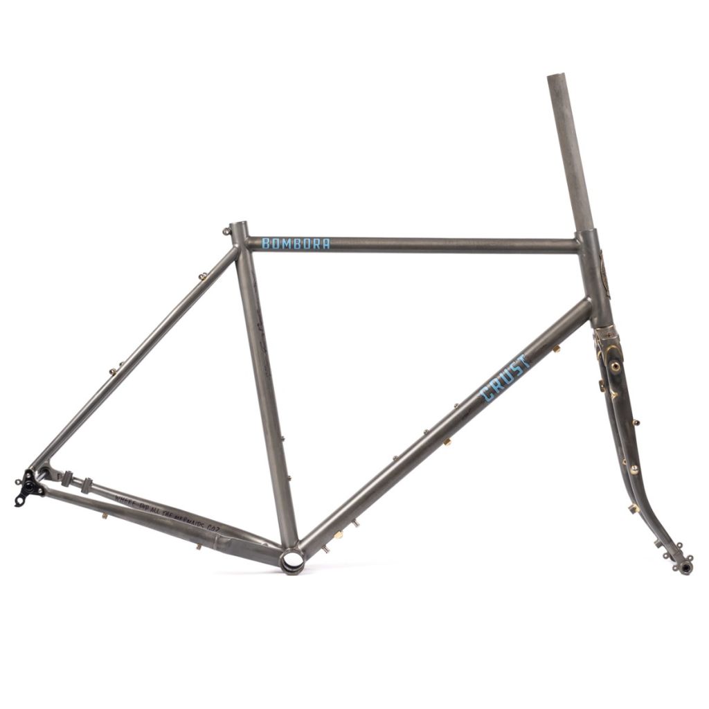 CRUST BIKES* bombora frame (matte clear） - BLUE LUG ONLINE