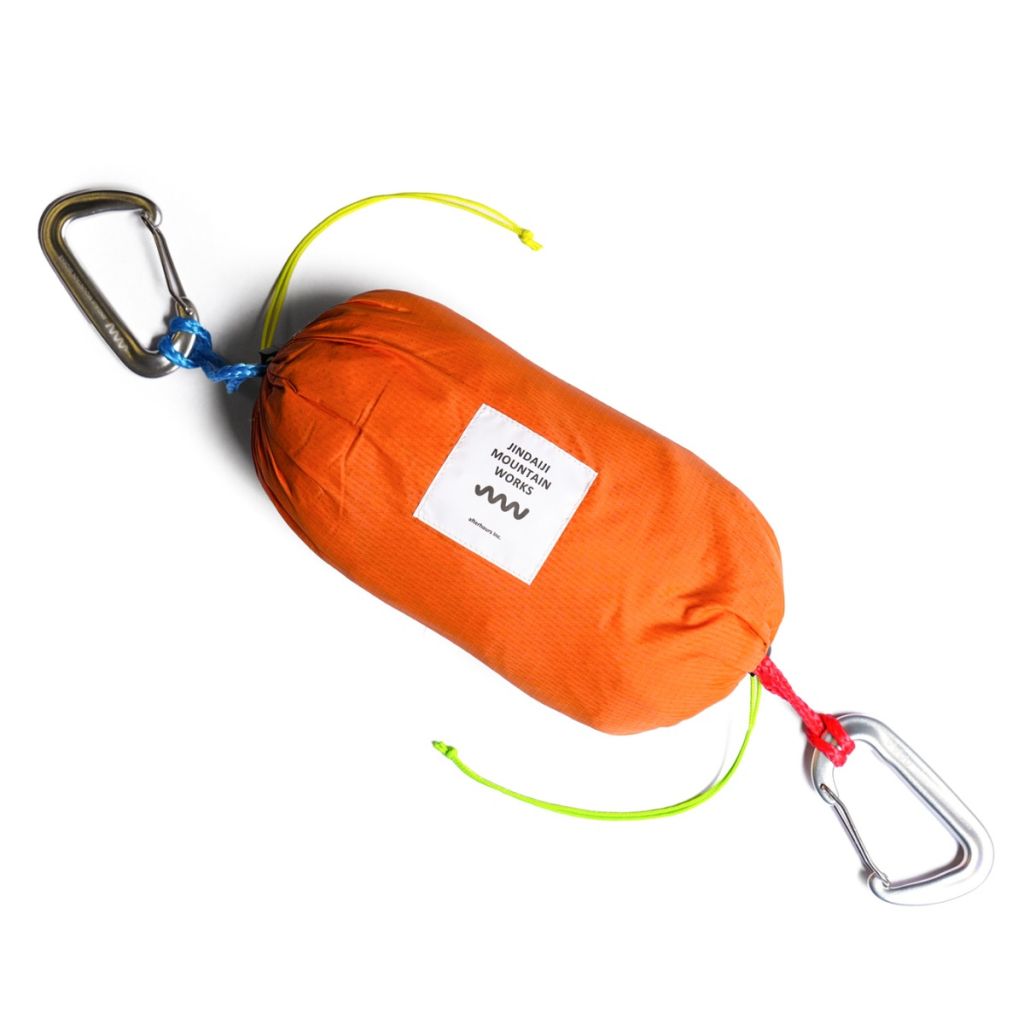 *JINDAIJI MOUNTAIN WORKS* PB camp hammock u0026 UL woopie tree strap set  (40d/orange)