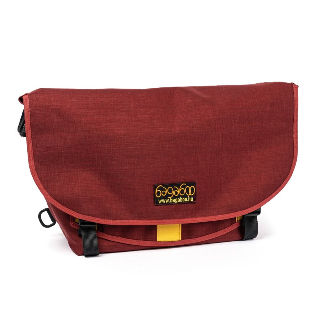 *BAGABOO* standard messenger bag BL special (burgundy/M)