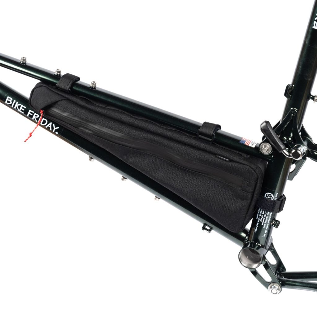 FAIRWEATHER* frame bag for bike friday (black) - BLUE LUG