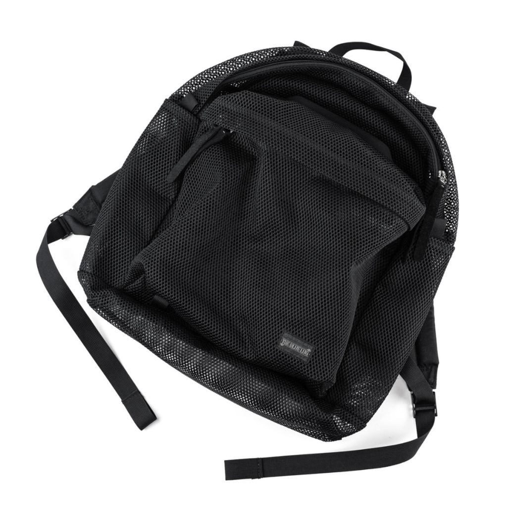 *BLUE LUG* THE DAY PACK (mesh black)